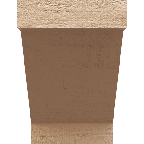 4in. W X 6in. H X 24in. L Burlington Woodgrain TimberThane Rafter Tail, Primed Tan